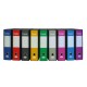 Raccoglitore Registratore Basic - Formato Protocollo - Dorso 8 cm - blu