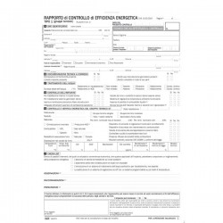 Sicurezza impianti - Rapporto di controllo di efficienza energetica Tipo 1 gruppi termici ( Allegato II) - Snap out