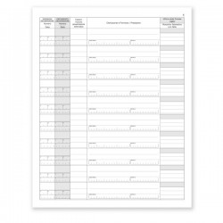 Dichiarazione di intento - Protocollo delle dichiarazioni di intento esportatori - Registro - 97 pagine numerate