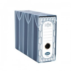 Raccoglitore Registratore Secretaire - Formato Memorandum - Dorso 8 cm - Blu