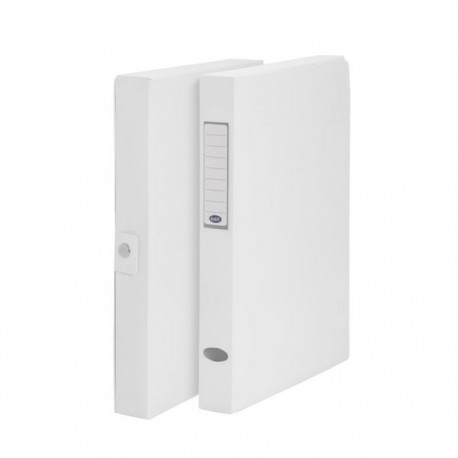 SCATOLA PROGETTI CON BOTTONE - DORSO 4,5 CM - 35X25 CM
