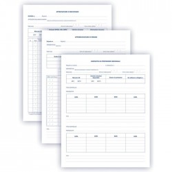 REGISTRO DI CONTROLLO DELLE ATTREZZATURE DI LAVORO - 48 PAGINE PRENUMERATE - 31X24,5 CM