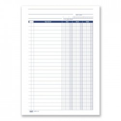 FOGLIO MOBILE DARE/AVERE/SALDO - FORATURA UNIVERSALE - 21X14,8 CM