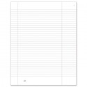 REGISTRO GENERICO A RIGHE USO BOLLO - 384 PAGINE PRENUMERATE - COPERTINA CARTONATA - 31X24,5 CM